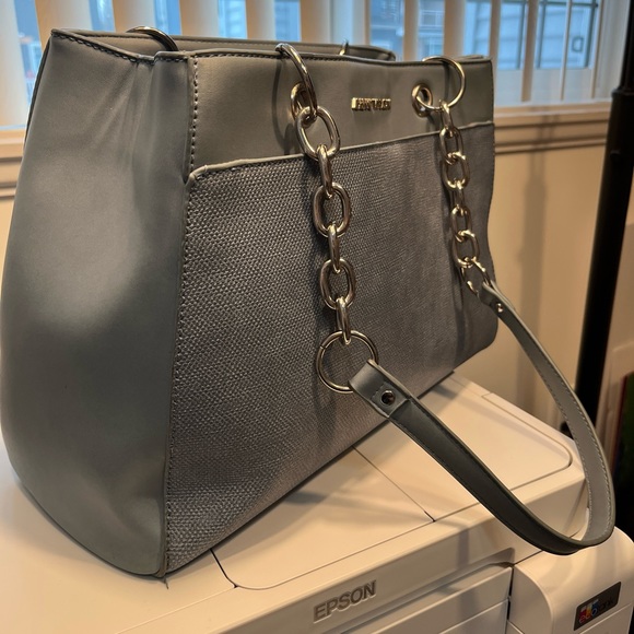 Adrienne Vittandini Sky Blue Tote - Picture 5 of 11